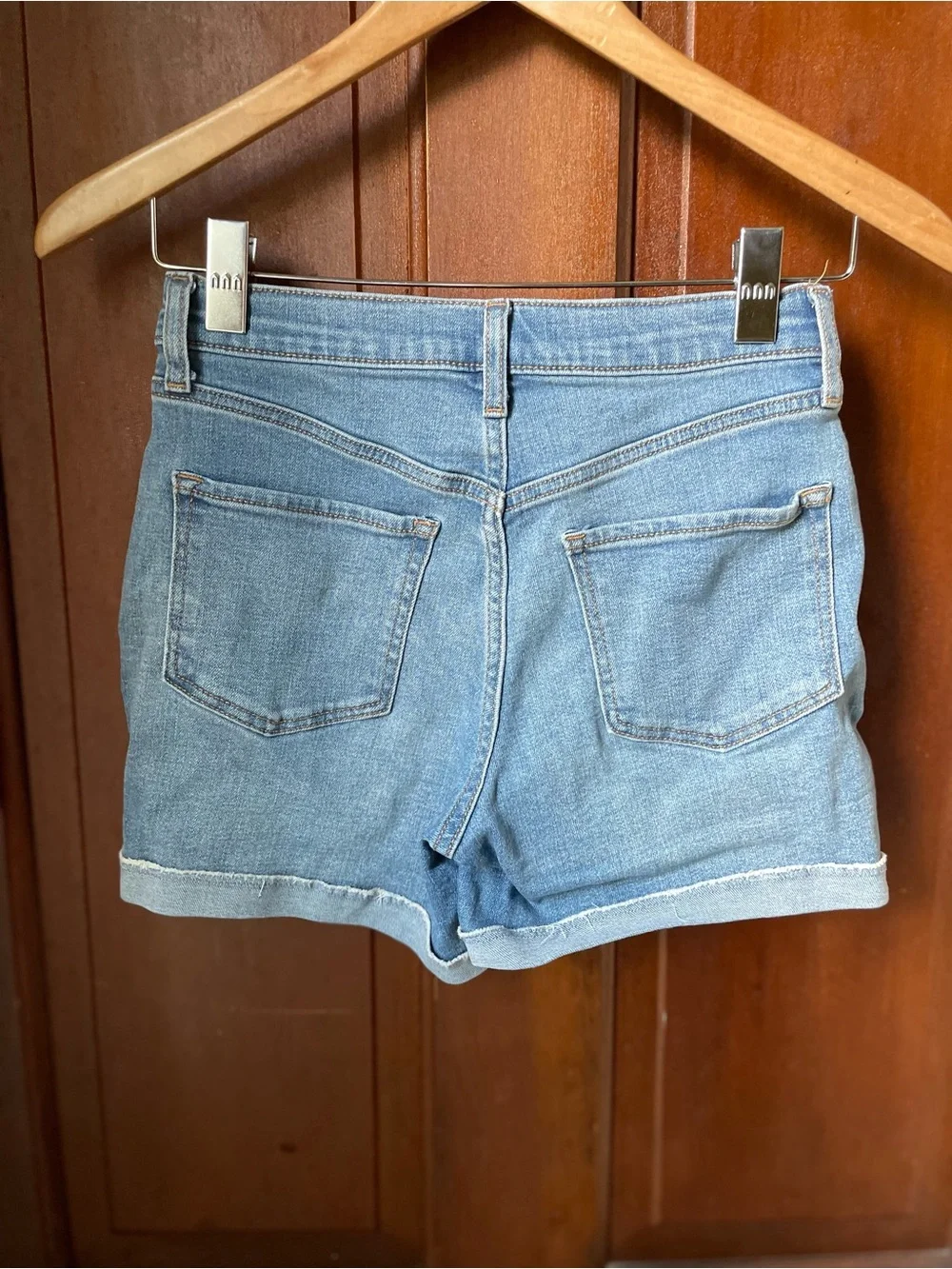 Old Navy girls size 14 high rise denim shorts
